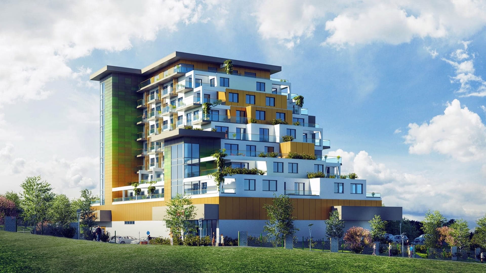 Webová prezentácia projektu Byty Euphoria