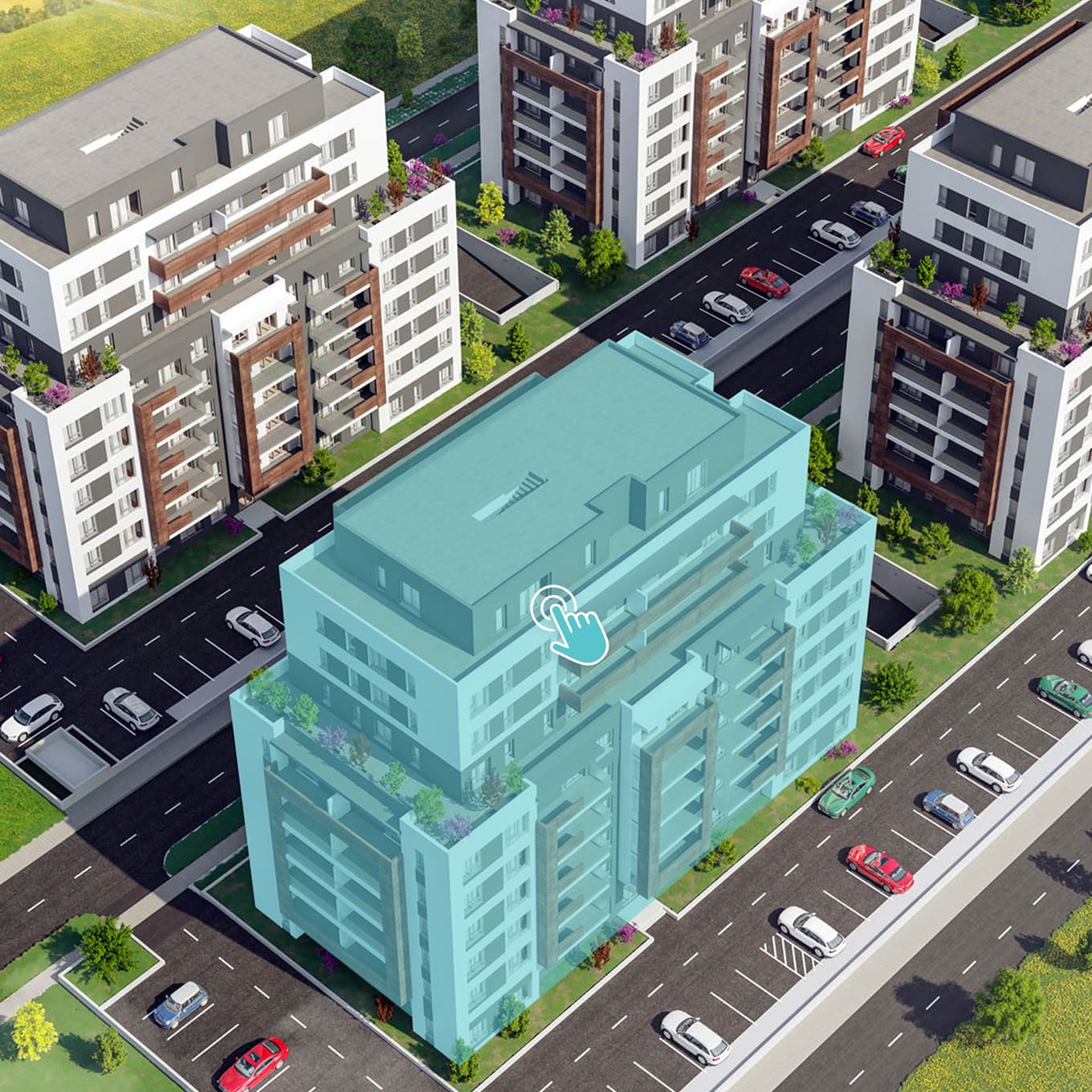 Od jednej budovy po celé areály