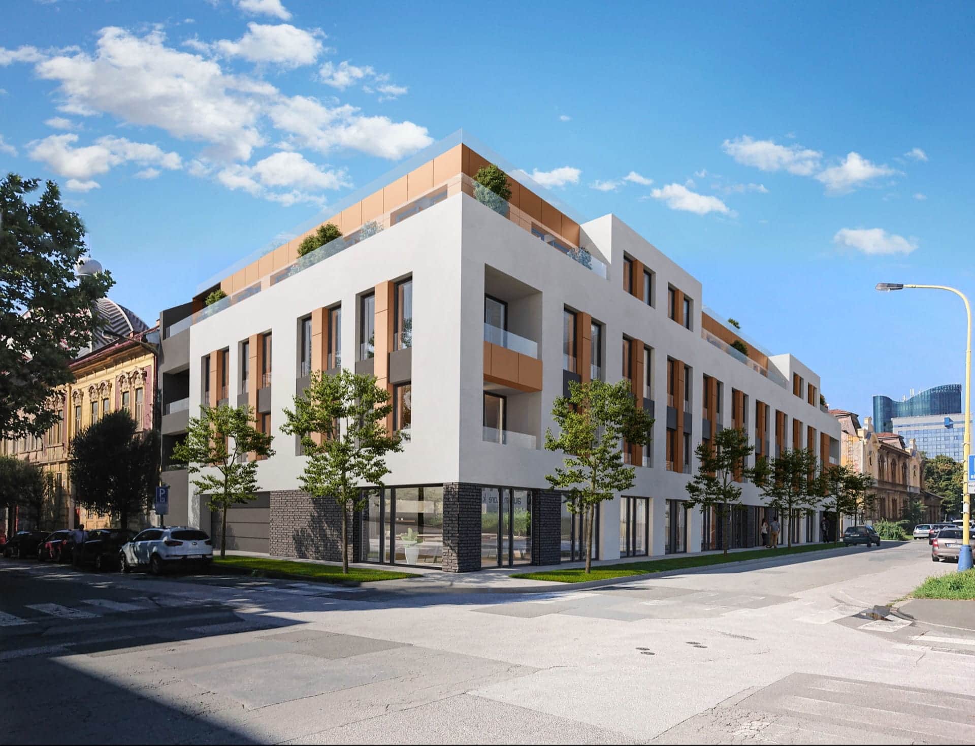 Vizualizácia projektu Timonova Residence